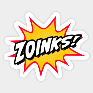 Zoinks! Sticker